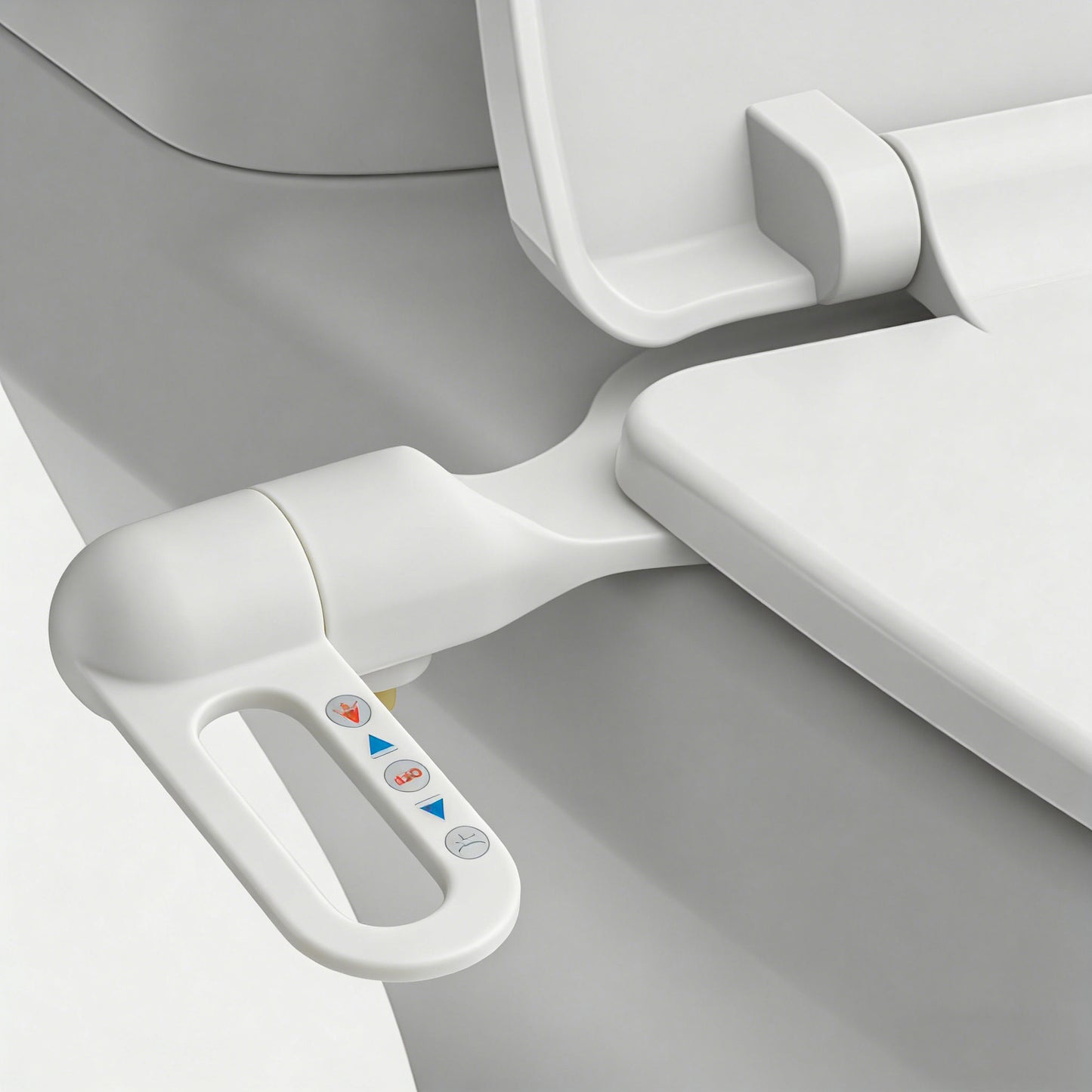 Bidet Toilet Seat Self Cleaning Dual Nozzle Adjustable Water