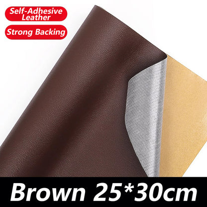 Self-Adhesive Genuine Leather Patch – Waterproof Repair Sheet for Sofa, Car Seats & Furniture