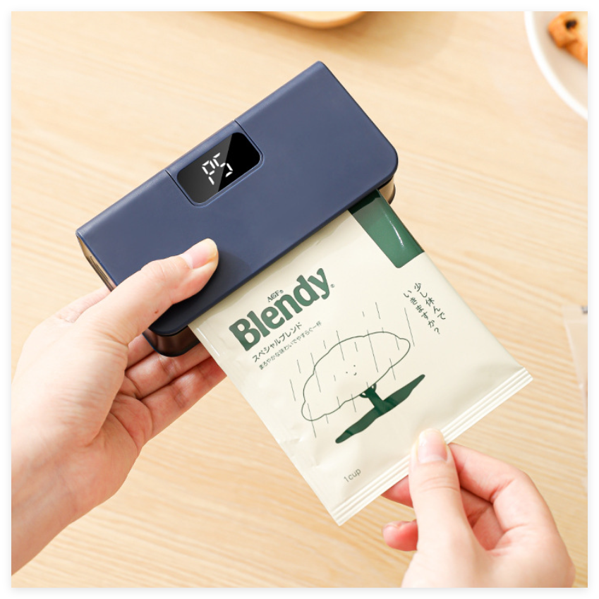 Rechargeable Sealer Machine with LED Power Display