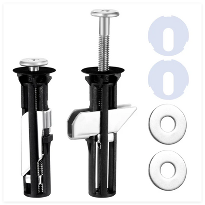 2Pcs Toilet Seat Screws Replacement Kit, Heavy Duty Stainless Steel Toilets Bolts Toilets Seat Screws