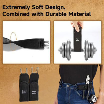 2Pcs/set Convenient and Adjustable Velcro Belt, Elastic, Unisex