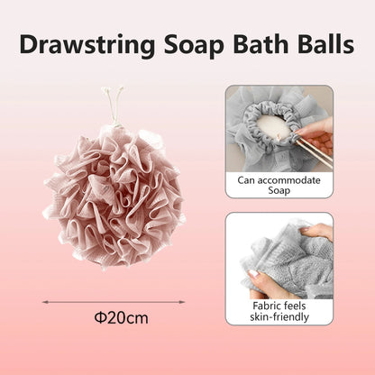 Multi-Purpose Drawstring Bath Ball