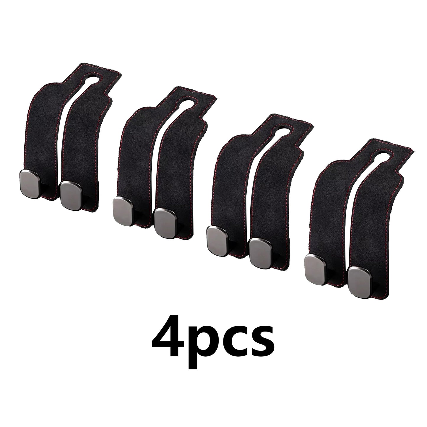 4 Pack Car Headrest Hooks for Purses and Bags