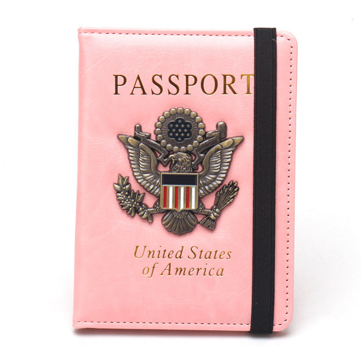 Leather Passport Holder for Travel Passport Cover Passport Wallet Case