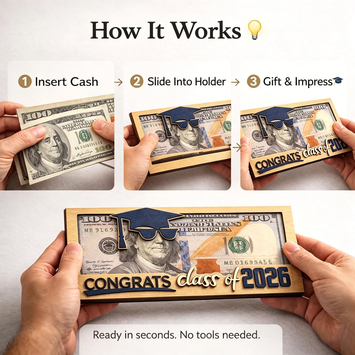 Class of 2026 Graduation Money Holder