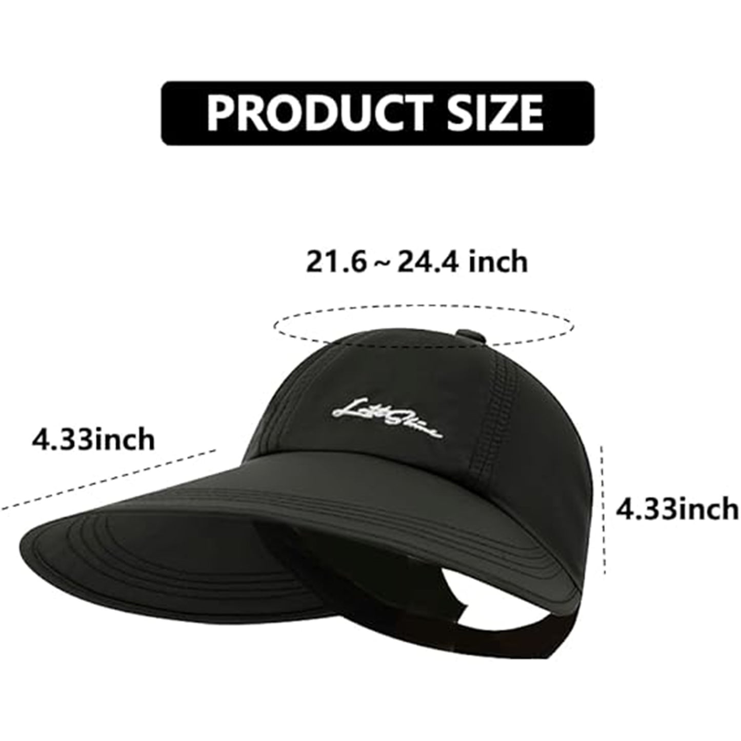 Sun Hats for Women Outdoor Wide Brim UV Protection Hollow Top