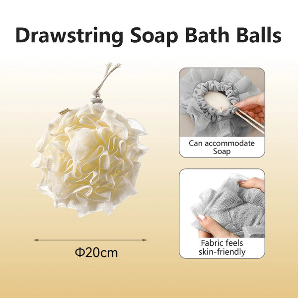 Multi-Purpose Drawstring Bath Ball