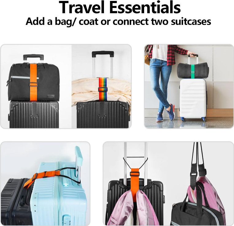 Luggage straps (4-pack)
