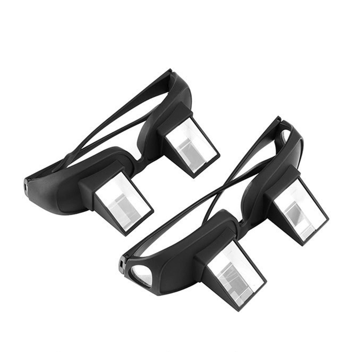 Horizontal Lazy Glasses for Lying Down – HD Prism Bed Reading & TV Watching Glasses