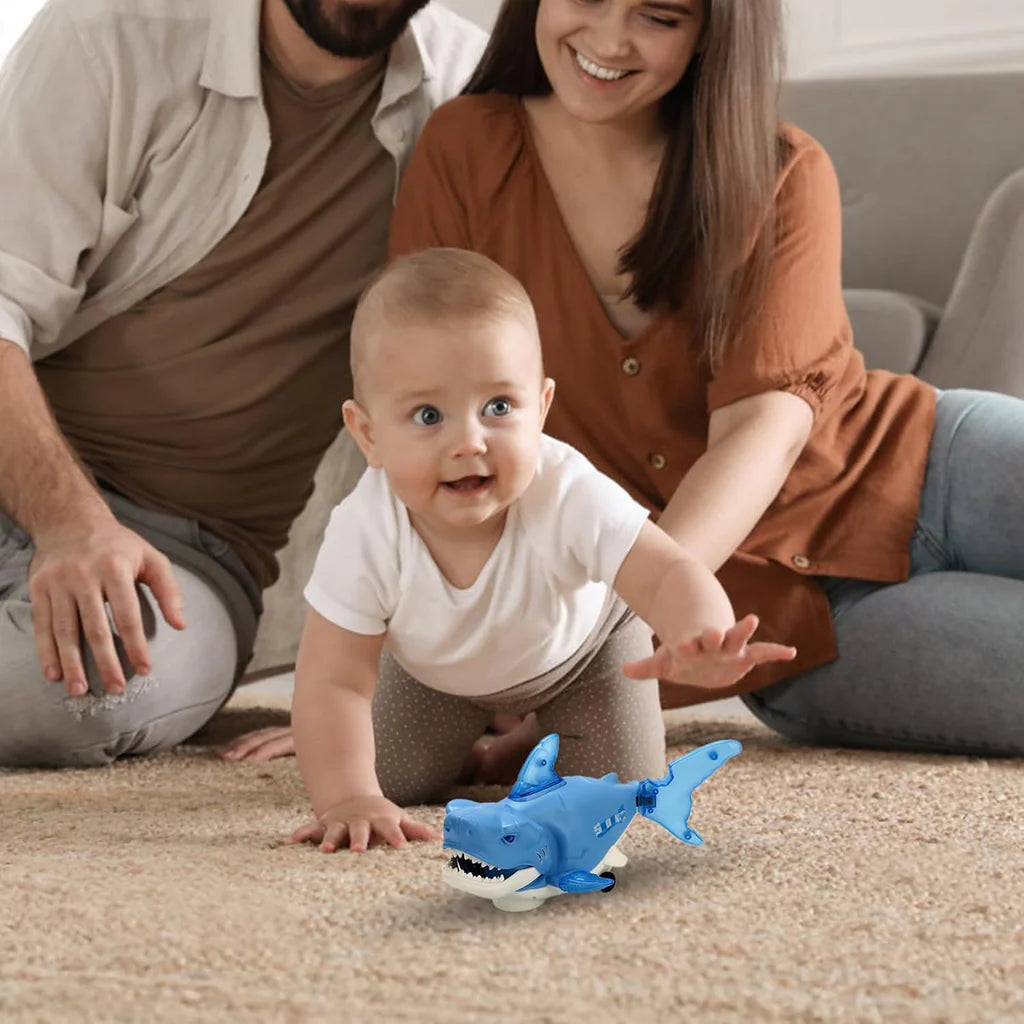 Musical Shark Toy with Light and Music Animal Simulation Model
