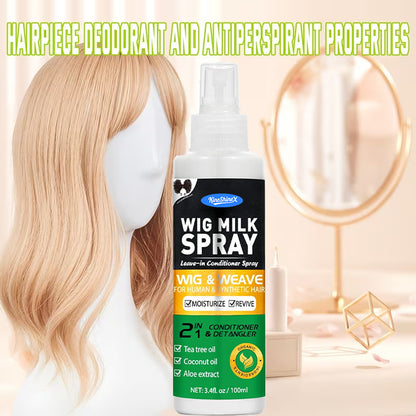 Wig Milk Spray for Synthetic Hair