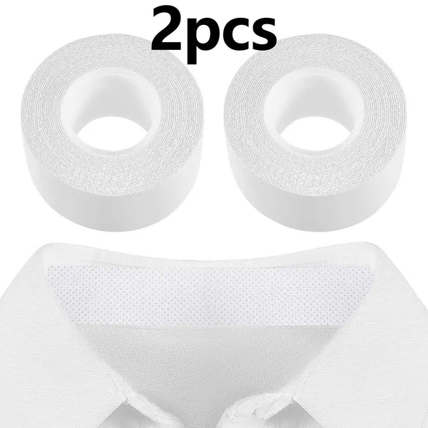2 Rolls Sweat Pads Collar Protectors for Men Shirts
