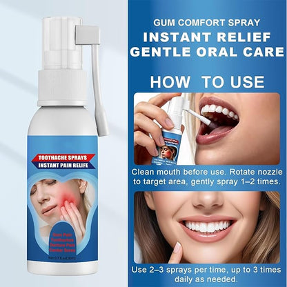 Tooth Pain Relief for Adults Spray