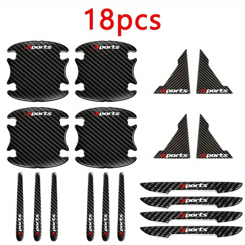 Car Door Handle Protector Stickers Set