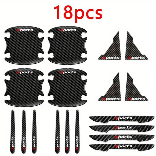 Car Door Handle Protector Stickers Set