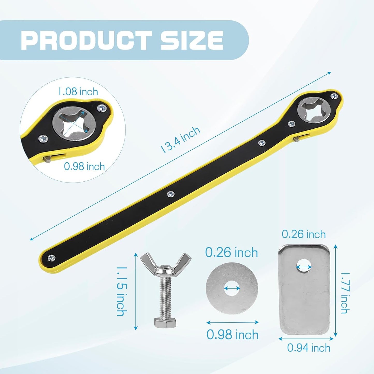 Auto Jack Ratchet Wrench of Labor-Saving Desigh, Car Jack and Lug Wrench