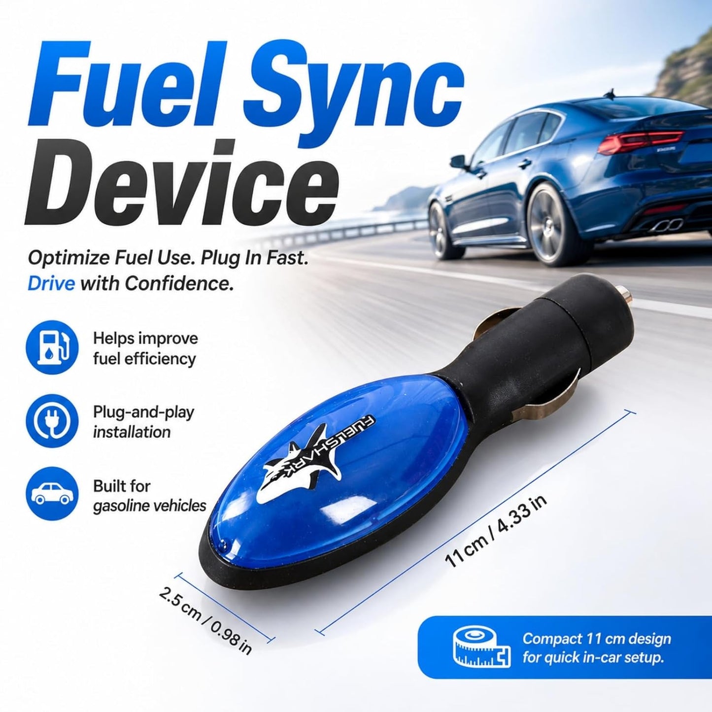 Car Fuel Saver Device | Plug-in Gas Saving Tool