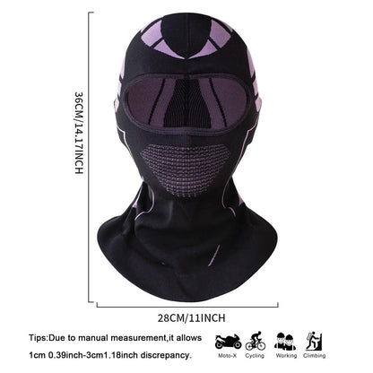 Balaclava Hood Windproof Thermal Ski Face Mask Neck Tube Helmet Liner