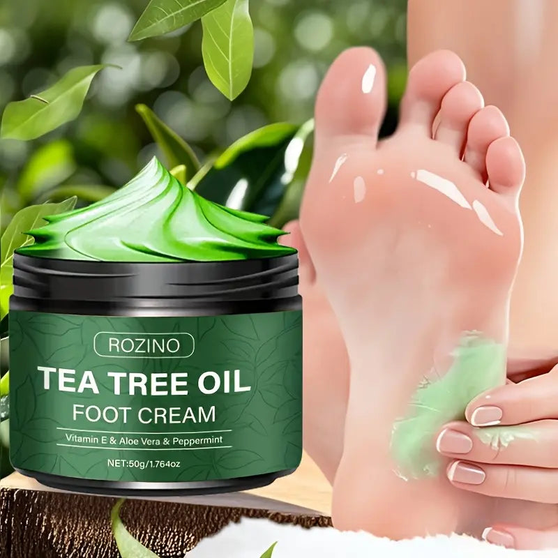 Tea Tree Oil Foot Cream, Warming Cream —— Suitable for calluses, dry and cracked feet