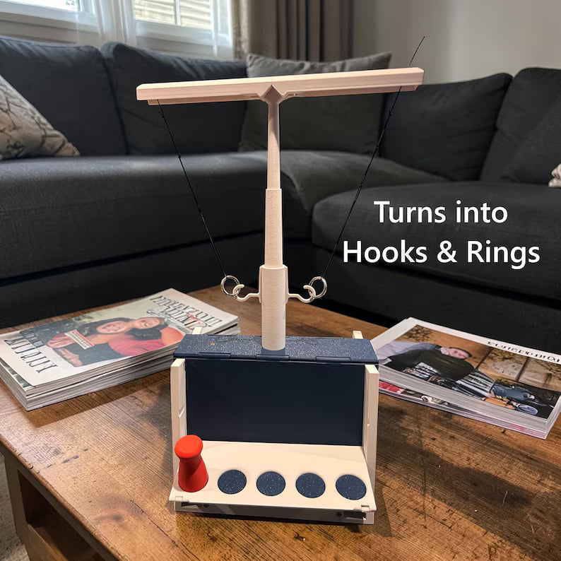Hook & Ring Book Shelf Style Game