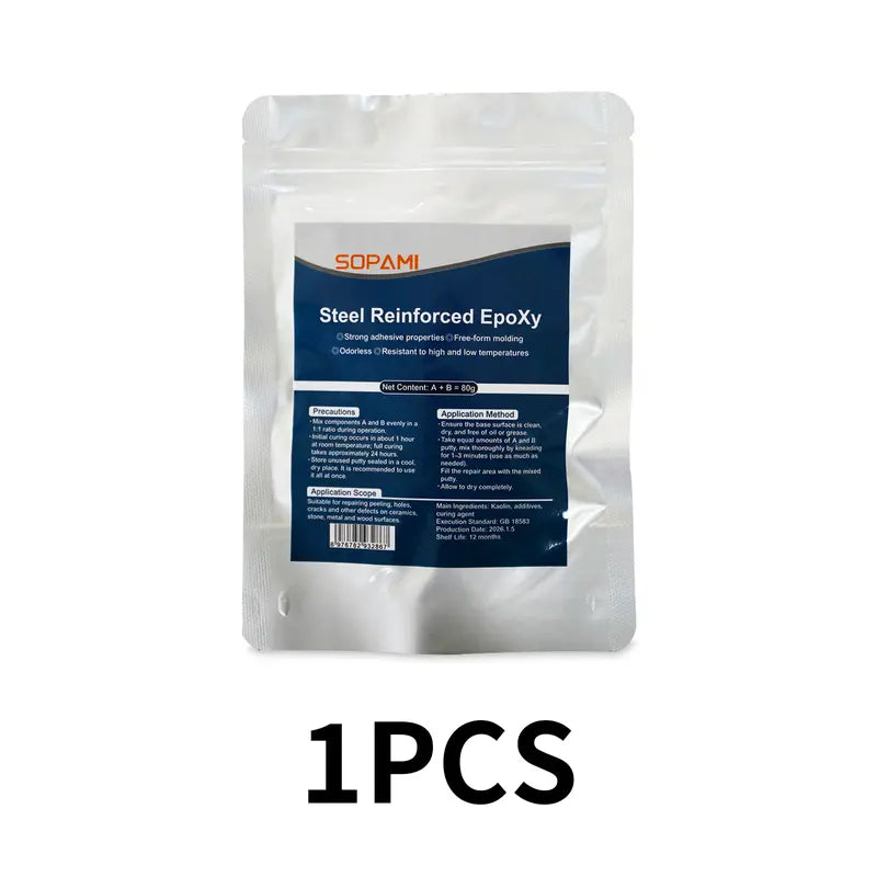Epoxy Putty Fast Repair Epoxy Clay, High Strength 2 Part Filler Putty for Sculpting, Modeling