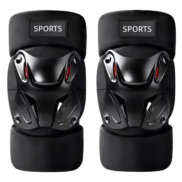 1 Pair Sports Knee Pads - Duty Protective Gear for Cycling, Skateboarding & Outdoor Activities