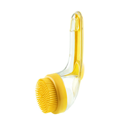 2026 New 2 in 1 Pet Bath & Grooming Brush with built-in soap dispenser for easy cleaning