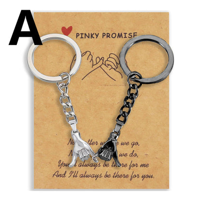 Matching Couples Keychains for Him & Her