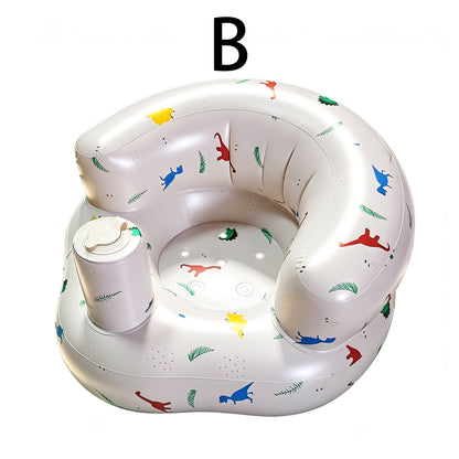 Inflatable Baby Seat - Built in Air Pump for Babies 3-36 Months