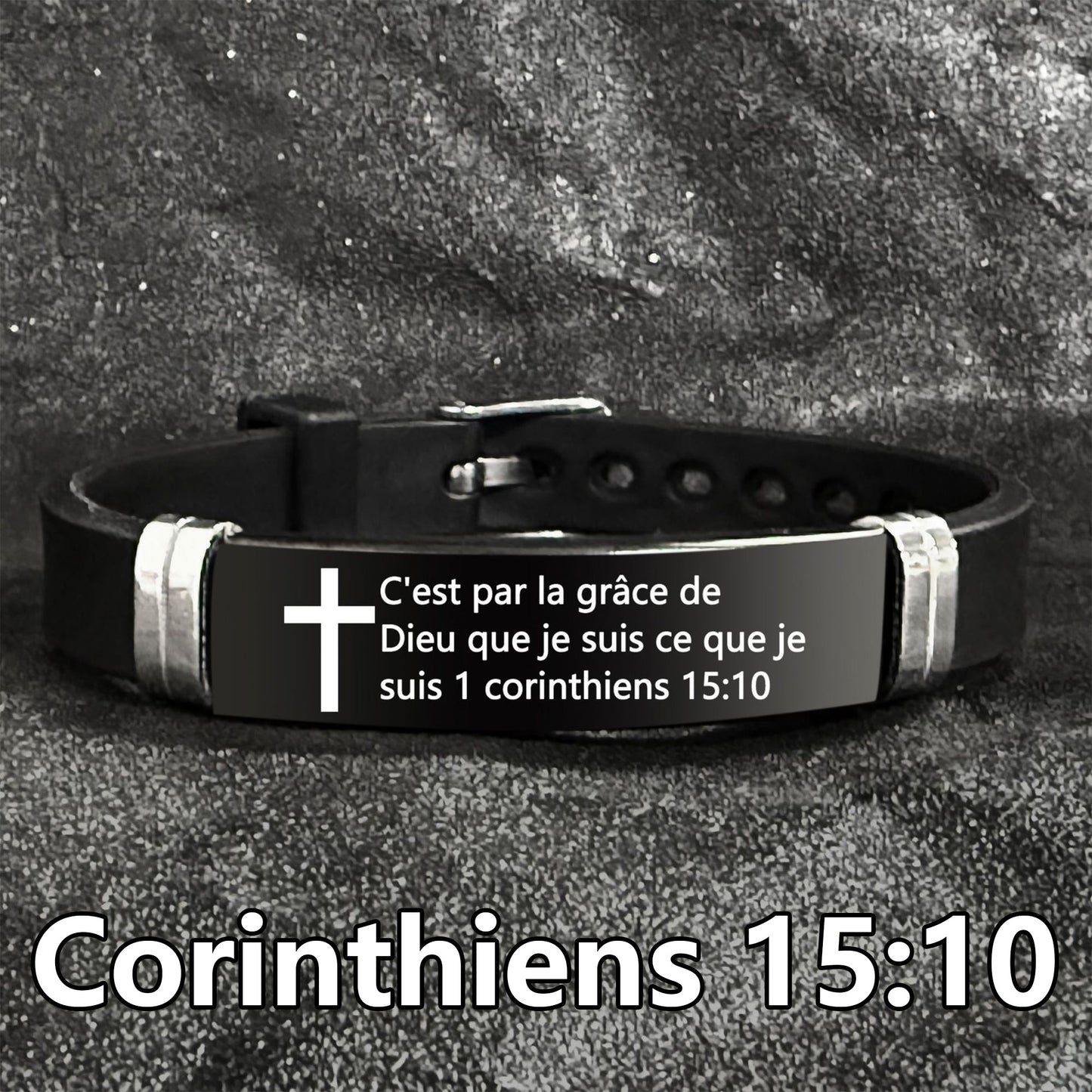 Bible Verse Inspirational Quote Cross Bracelets