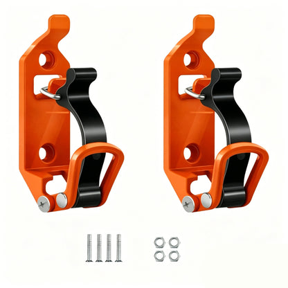 2pcs Shovel Holder Clamp Wall Mount Kit Quick Release Storage for Roof Rack