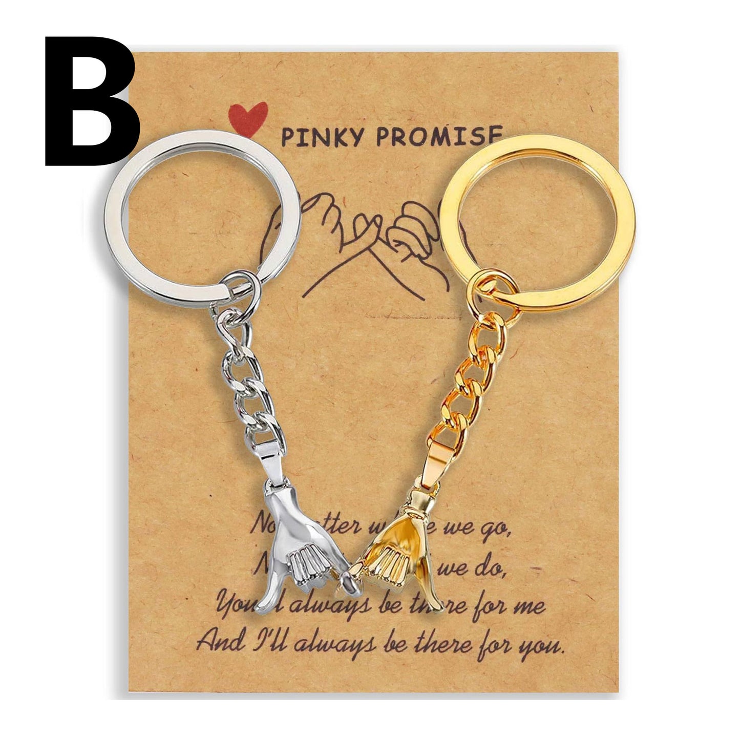 Matching Couples Keychains for Him & Her