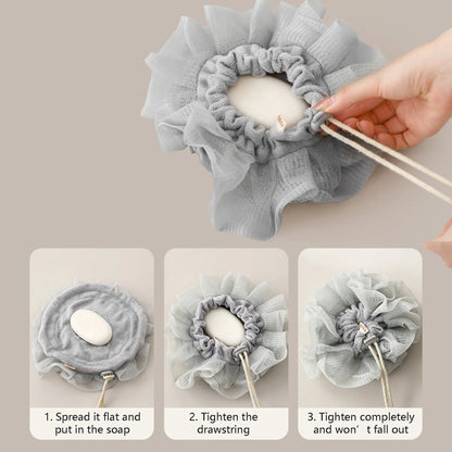 Multi-Purpose Drawstring Bath Ball