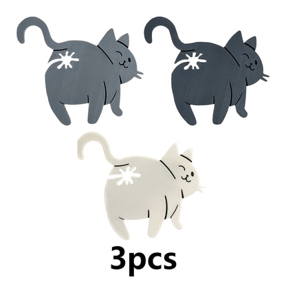 Funny 3D Printed Feline Tail Bag Sealers for Pet Lovers