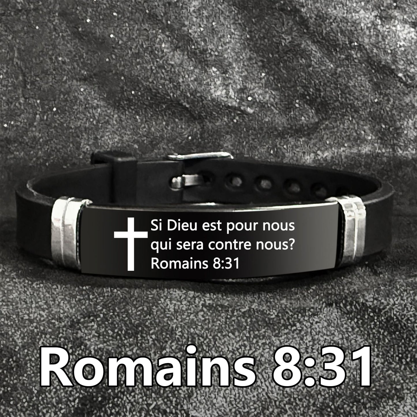 Bible Verse Inspirational Quote Cross Bracelets