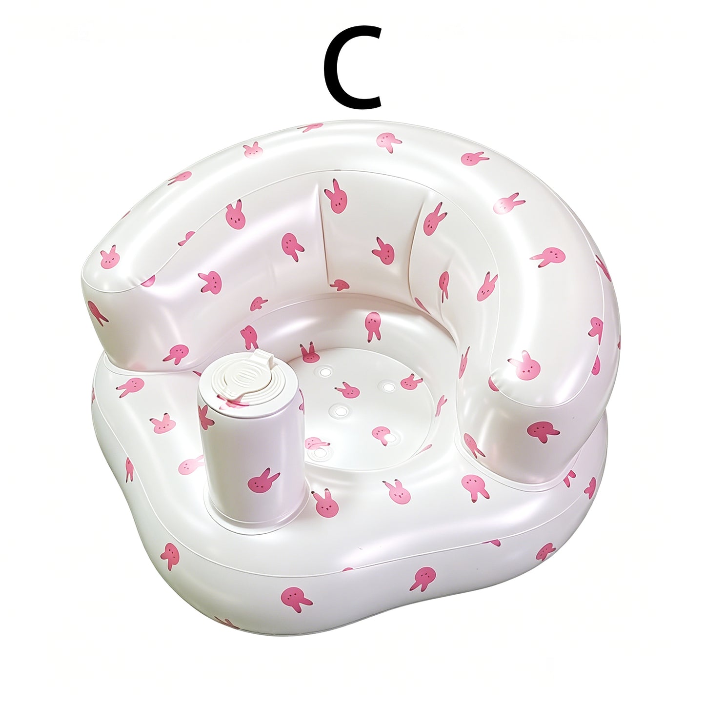 Inflatable Baby Seat - Built in Air Pump for Babies 3-36 Months
