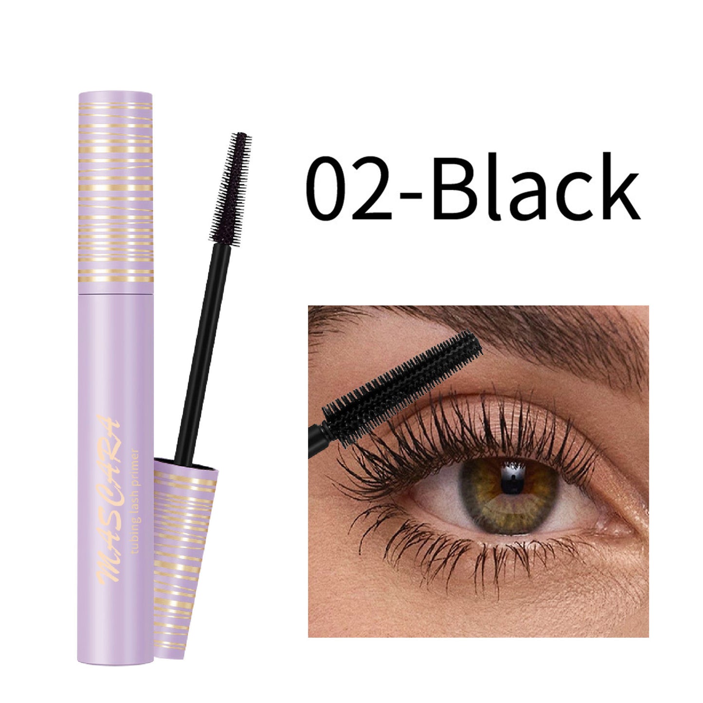 Curling and Lengthening Lash Primer, Long-lasting Setting Mascara, Waterproof