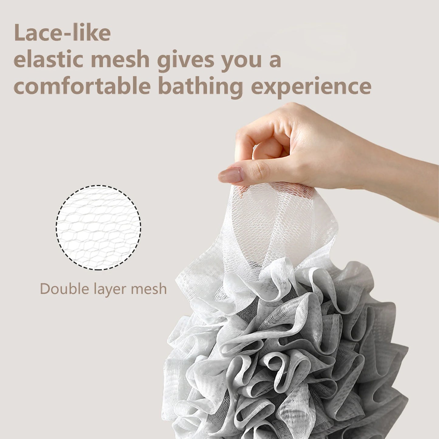 Multi-Purpose Drawstring Bath Ball