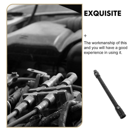 255mm Flexible Drive Socket Extension Bar Adapter with 360° Rotating Shaft for Tight Space