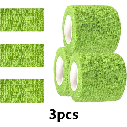 3 Pack 2 Inches Self Adhesive Bandage Wrap Vet Wrap
