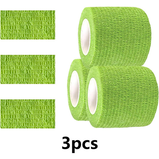 3 Pack 2 Inches Self Adhesive Bandage Wrap Vet Wrap