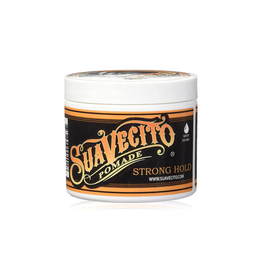 Strong Hold Hair Pomade For Men - Medium Shine Water Based Flake Free Hair Gel - Easy To Wash Out - All Day Hold For All Hair Styles