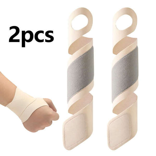 2Pcs Ultra Thin Guard for Badminton and Basketball - Adjustable Fastener Tape Wristband for Sprains and Tendonitis Relief