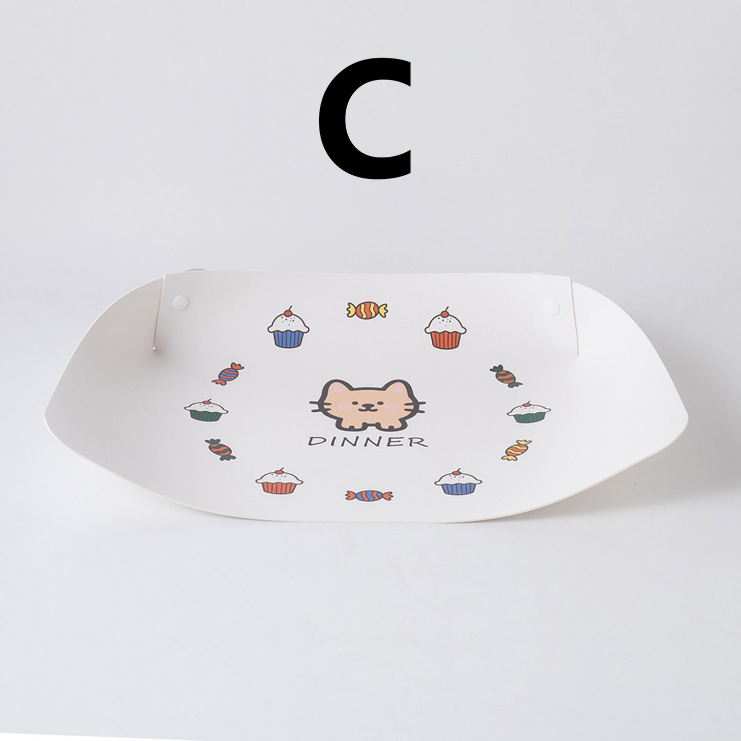 Cute Pet Feeding Mat Absorbent Pet Placemat