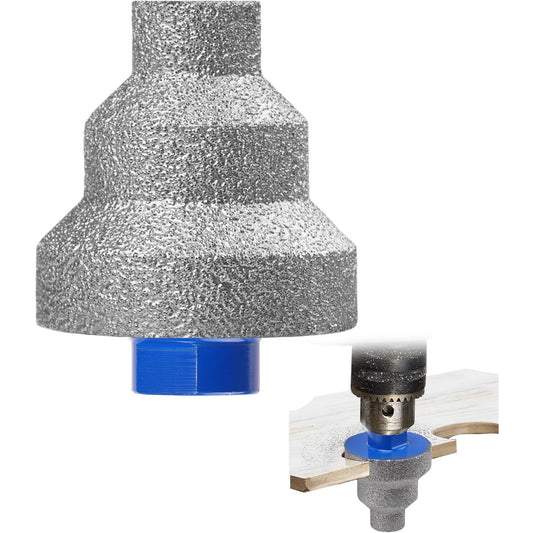 Diamond Beveling Chamfer Bit for Hole Enlarging, Adapting for Angle Grinders