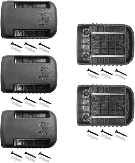 5Pcs Hanger Holder for DeWalt 20V/18V/54V/60V Tool Battery Drill
