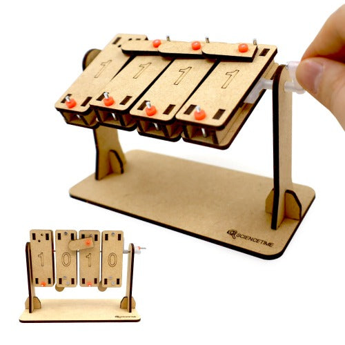 Binary Demonstrator Educational Kit — Ages 11–14 | DIY STEM Kit for Learning Binary