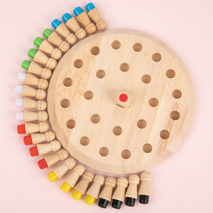 Wooden Memory Chess