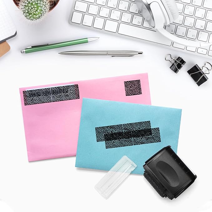 Identity Theft Protection Roller Stamp