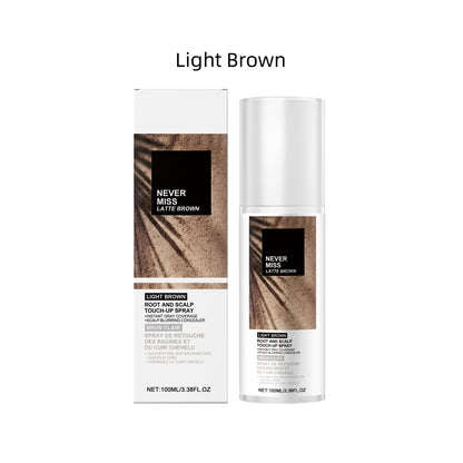 Scalp Touch-Up Spray - Dark Blonde | Temporary Gray Coverage for Roots & Thinning Hair | Waterproof, Sweat-Resistant